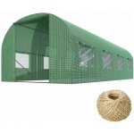 Plonos tunel 10 m² 400 x 250 cm zelený – HobbyKompas.cz