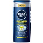 Nivea Men Power Fresh sprchový gel 250 ml – Zboží Mobilmania