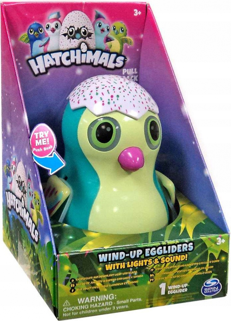 Spin Master Hatchimals Plastové zvířátko se světlem a zvukem zelená