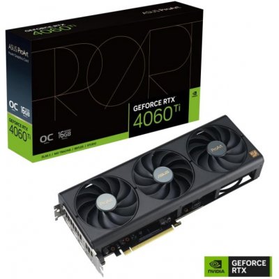 Asus ProArt GeForce RTX 4060 Ti OC edition 16GB GDDR6 90YV0JH2-M0NA00 – Hledejceny.cz