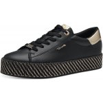Tamaris 1-23713-42-048 dámské tenisky black gold – Sleviste.cz