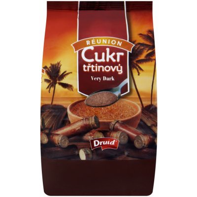 Druid Réunion cukr třtinový very dark 1 kg – Zboží Dáma