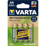 Varta Recycled AA 2100 mAh 4ks 56816101404 – Zboží Živě