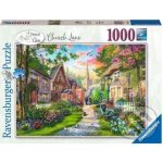 RAVENSBURGER Church Lane 1000 dílků – Zboží Dáma