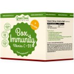 Greenfood Box Immunity vitamin D3 60 kapslí a vitamin C500 60 kapslí + PILLBOX – Hledejceny.cz