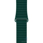Coteetci kožený magnetický řemínek Loop Band pro Apple Watch 42 / 44mm tmavě zelený WH5206-GR – Hledejceny.cz
