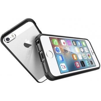 Pouzdro Spigen Ultra Hybrid iPhone SE / 5s / 5 černé