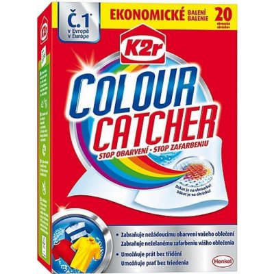 K2R Prací ubrousky Colour Catcher Stop obarvení 10 ks – Hledejceny.cz