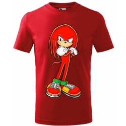 Tričko Knuckles červená