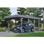 SKAN HOLZ Přístřešek na auto Friesland 314 x 555 cm břidlicově šedý – Hledejceny.cz