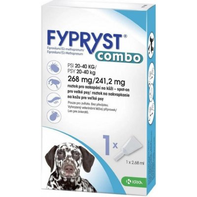 Fypryst Combo L pipeta proti klíšťatům a blechám pro velké psy 2,68 ml – Sleviste.cz
