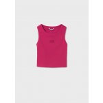 Mayoral Crop top žebro LL tmavě růžový – Zboží Dáma