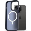 Pouzdro a kryt na mobilní telefon Apple Pouzdro AlzaGuard Matte Case Compatible with MagSafe iPhone 15 Pro tmavě modré