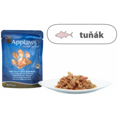 Applaws cat tuňák & pražma 70 g – Zboží Mobilmania