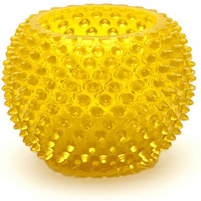 Váza 18cm - Hobnail - Ananas - žlutá – Hledejceny.cz