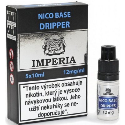 Nikotinová báze IMPERIA DRIPPER (70VG/30PG) 5x10ml - 12mg – Zbozi.Blesk.cz