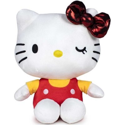 Hello Kitty 50.výročí červená 22 cm – Zbozi.Blesk.cz