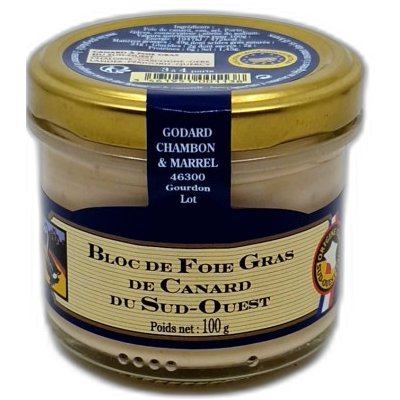 Bloc kachní Foie gras z jihozápadu GODARD 100g – Hledejceny.cz
