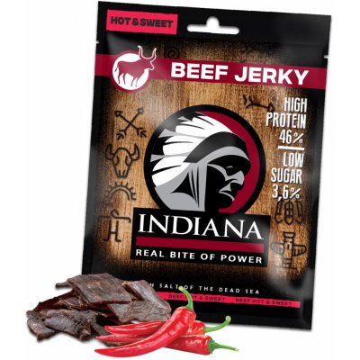 Indiana Beef Jerky Hot & Sweet 25 g