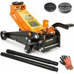 Verda Hever hydraulický - pojízdný 3 t 130-490mm 2x gumová podložka – Sleviste.cz