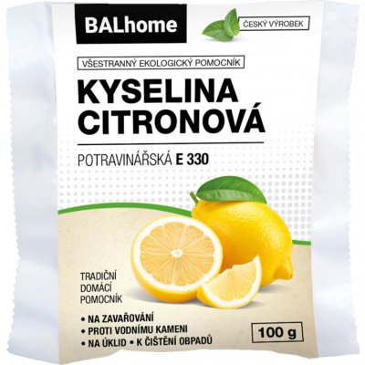 BALhome kyselina citronová potravinářská 100 g – Zboží Dáma