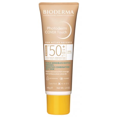 Bioderma Photoderm Cover Touch SPF50+ Golden 40 g – Zboží Dáma