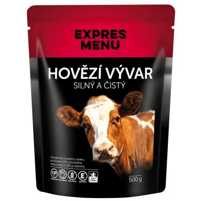 Expres menu Hovězí vývar 500 g – Zboží Dáma
