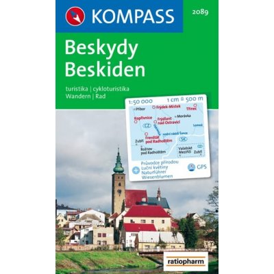 Beskydy 2089 NKOM 1:50T – Hledejceny.cz