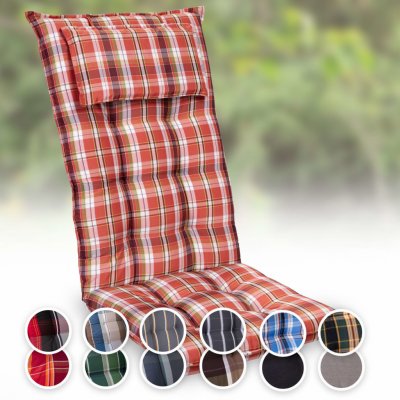 Blumfeldt Sylt, čalouněná podložka, podložka na židli, podložka na výše polohovací křeslo, polštář, polyester, 50 × 120 × 9 cm (CPT10_10231304_)