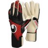 Fotbal - rukavice Uhlsport POWERLINE Absolutgrip Finger Surround černá/červená/bílá