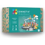 Connetix Tiles kuličková dráha 92 ks Rainbow – Zboží Mobilmania