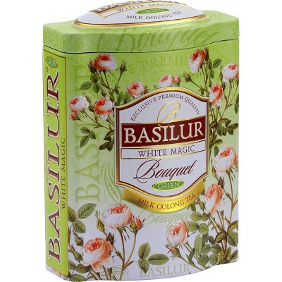 Basilur Green White Magic papír 100 g – Hledejceny.cz