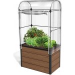 Keter Maple Green House s fóliovníkem 99 x 58 x 185 cm 249295 hnědý – Zboží Mobilmania