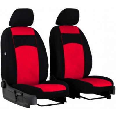 Autopotah Pok-ter Přední autopotahy Tuning 1+1 100% červené 2ks | Zboží Auto