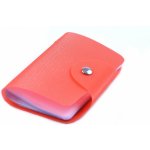 Bright pouzdro na vizitky třpytivý lesk korálová – Zboží Živě