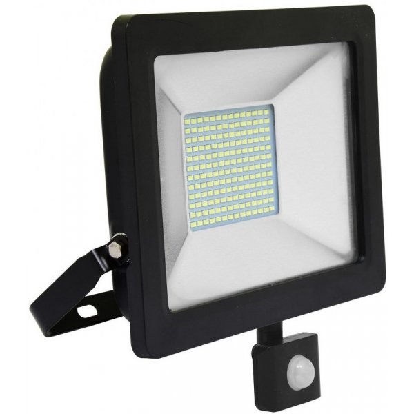 Ecolite Černý LED reflektor 50W SMD s pohybovým čidlem od 565 Kč -  Heureka.cz