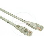 Solarix C6-155GY-1MB patch CAT6 UTP PVC, 1m, šedý – Zboží Živě