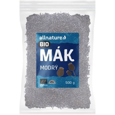 Allnature Mák modrý BIO 500 g – Zboží Mobilmania