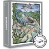 3D puzzle CLOUDBERRIES Puzzle Dinosaurs 3D s brýlemi 500 ks