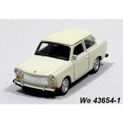 Welly Trabant 601 jednobarevný béžový 1:34 – Zboží Mobilmania