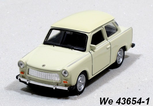 Welly Trabant 601 jednobarevný béžový 1:34