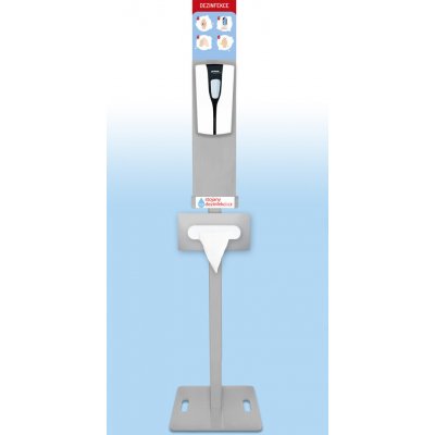 Stojanynadezinfekci Stojan na dezinfekci LUX šedý 013 – Zbozi.Blesk.cz