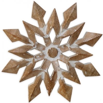 MARGHOOB & BROTHERS Vločka dřevo 21cm – Hledejceny.cz