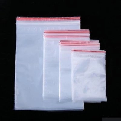 ARBO Igelitový uzavíratelný sáček SLIM se zipem - balení 100ks Velikost: 6 x 8 cm – Sleviste.cz