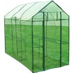 vidaXL 40618 XL s ocelovým rámem a policemi 120 x 240 190 cm – HobbyKompas.cz