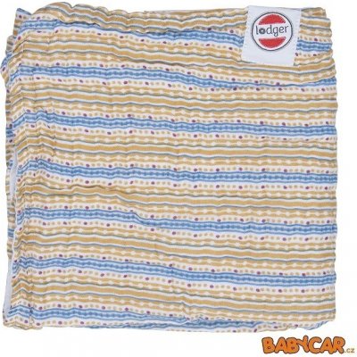 LODGER Deka Dreamer Muslin Stripe Xandu Honey – Zboží Mobilmania