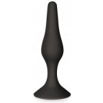 Glami Anální silikonový kolík S 11 5 x Ø 2 5 cm Černá – Zboží Dáma