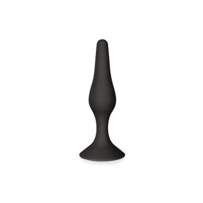 Glami Anální silikonový kolík S 11 5 x Ø 2 5 cm Černá – Zboží Dáma