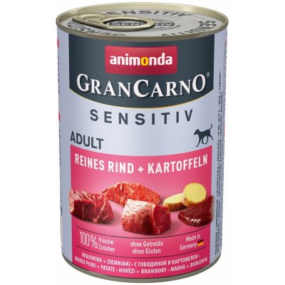 Animonda GranCarno Sensitiv čisté kuřecí maso s bramborami 6 x 400 g – Zboží Mobilmania