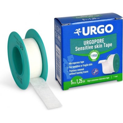 LABORATOIRES URGO URGO PORE Náplast netkaný textil 1,25 cmx5 m NOVÁ – Zboží Mobilmania